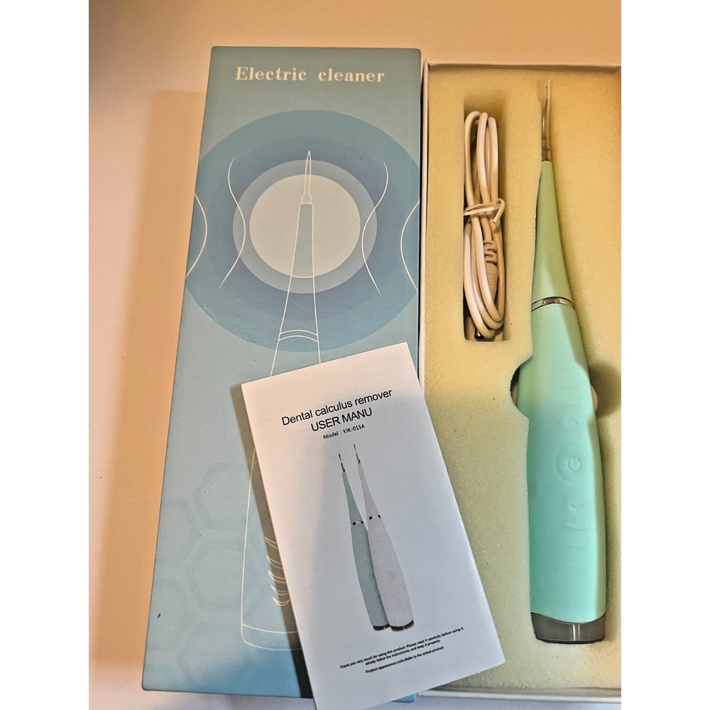 Electric Dental Calculus Remover Tool Tartar Plaque Cleaner 5 Intensity Levels‎